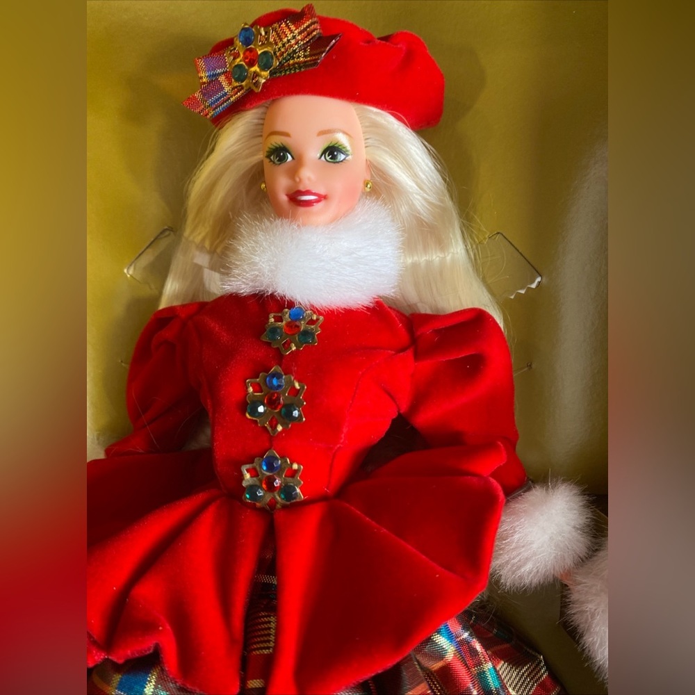 JEWEL PRINCESS‎ Barbie Limited Edition Mattel 1996 Vintage New Winter Collection